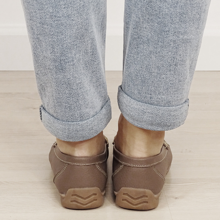 Mocasini maro din piele naturala 5128 M4 [3]