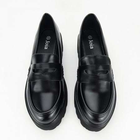Mocasini negri de tip loafers H8-359 M2 [6]