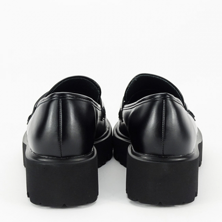 Mocasini negri de tip loafers H8-359 M2 [3]