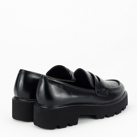 Mocasini negri de tip loafers H8-359 M2 [4]