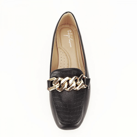 Mocasini negri Lavinia M3 [6]