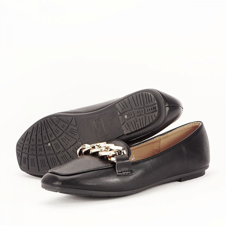 Mocasini negri Lavinia M3 [7]