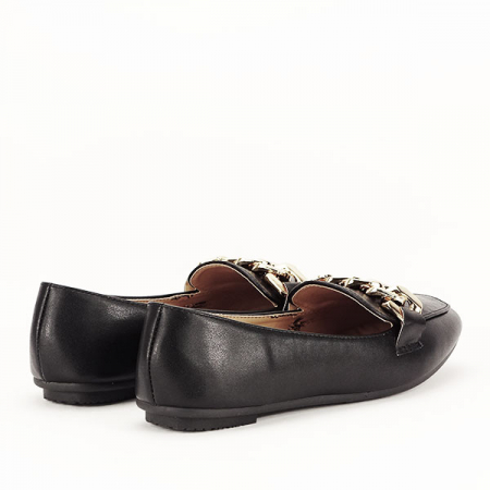 Mocasini negri Lavinia M3 [4]