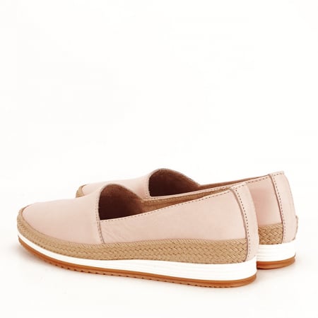 Mocasini piele naturala nude Amalia 02 [3]