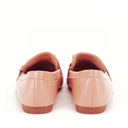 Mocasini roz cu perle Meredith M2 [3]