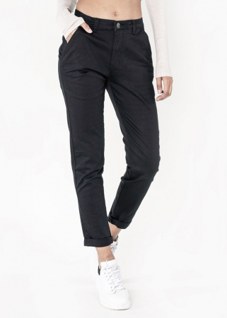 Pantaloni negri Chino Nina Carter J250 M10 [3]