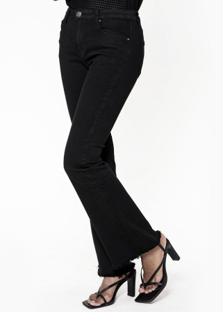 Pantaloni negri Evazati Nina Carter J230-1 M7 [2]