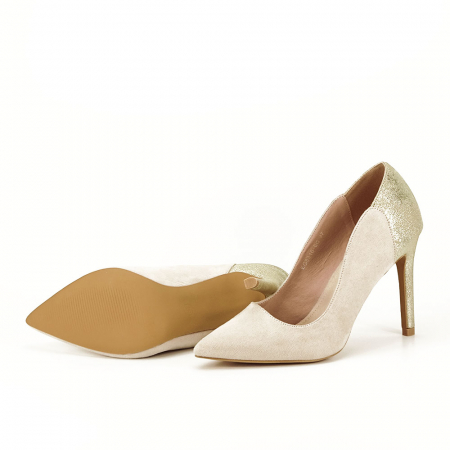 PANTOFI BEJ ELEGANTI MOON 02 [4]