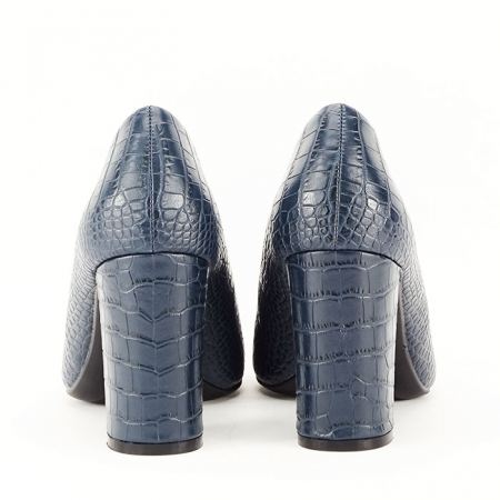 Pantofi bleumarin cu imprimeu Dalma [6]