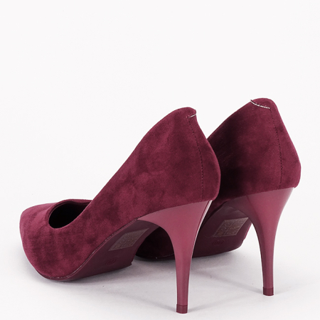 Pantofi bordo eleganti H992 03 [2]