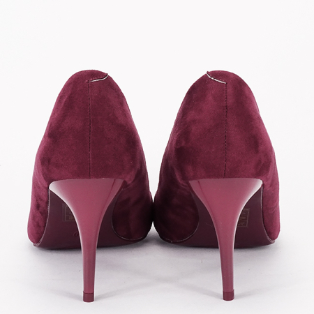 Pantofi bordo eleganti H992 03 [3]