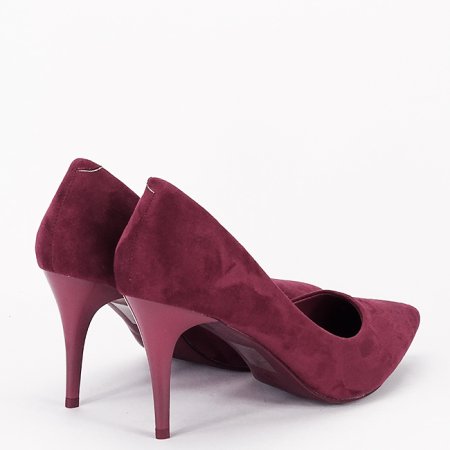 Pantofi bordo eleganti H992 03 [4]