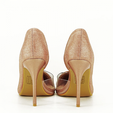 Pantofi sampanie decupati lateral N20-680 04 [4]
