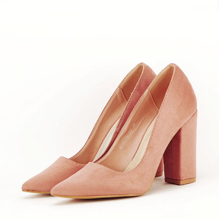 Pantofi cu toc nude Leila [3]