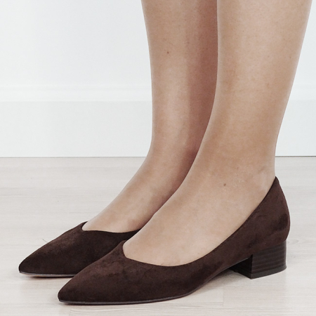 Noutati - Pantofi dama maro H8-1370 02