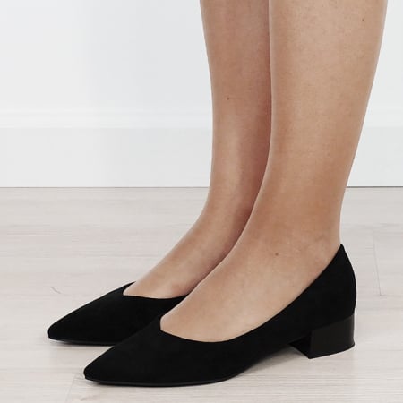 Mocasini si balerini - Pantofi dama negri H8-1370 02