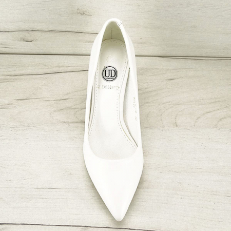 Pantofi eleganti albi BG1313 02 [6]
