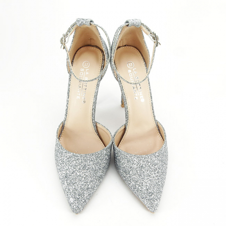 Pantofi eleganti argintii BDG7622 01 [2]
