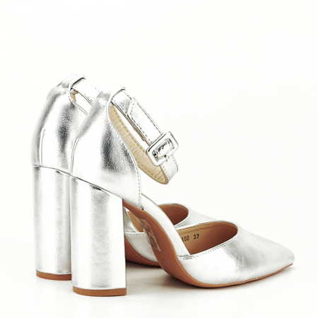 Pantofi eleganti argintii BLQ7180 01 [4]