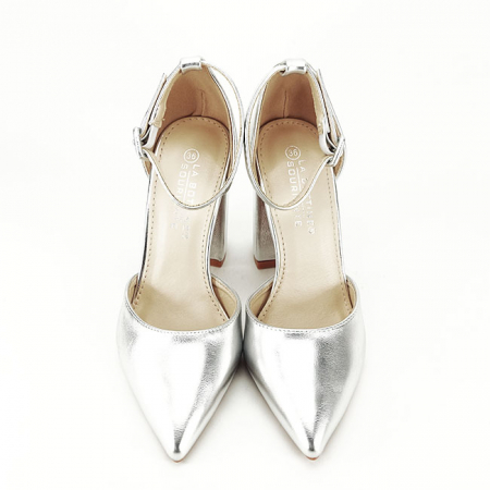 Pantofi eleganti argintii BLQ7180 01 [1]