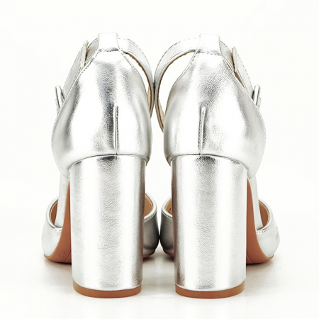 Pantofi eleganti argintii BLQ7180 01 [5]