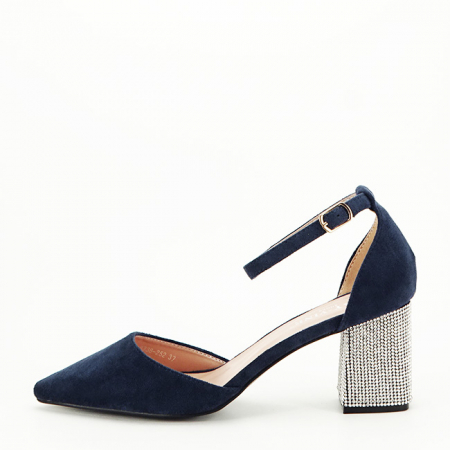 Noutati - Pantofi eleganti bleumarin inchis 8338-252 03