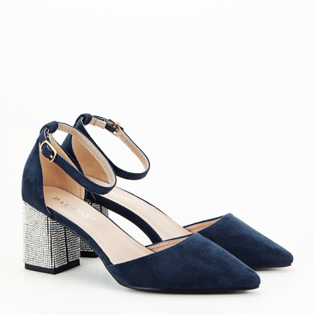 Pantofi eleganti bleumarin inchis 8338-252 03 [5]