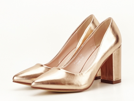 Pantofi eleganti champagne Ariana [2]