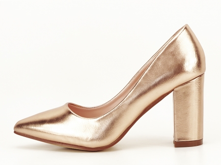 Pantofi eleganti champagne Ariana [0]