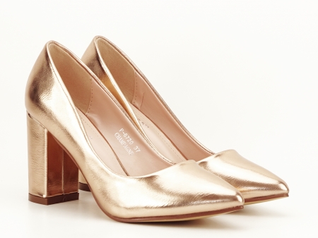 Pantofi eleganti champagne Ariana [3]