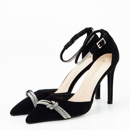 Noutati - Pantofi eleganti negri Y2385-6 03