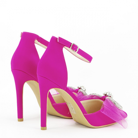 Pantofi fuchsia cu funda 6831 01 [4]