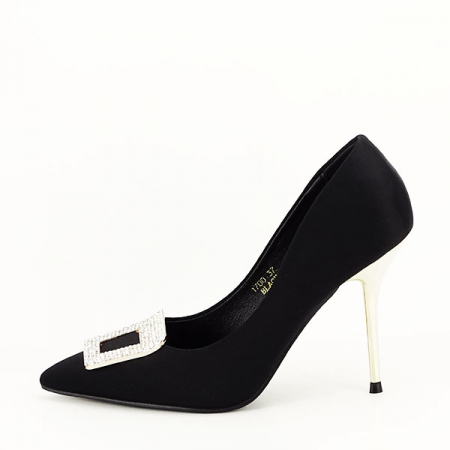 Pantofi negri cu brosa 1700 02 [6]