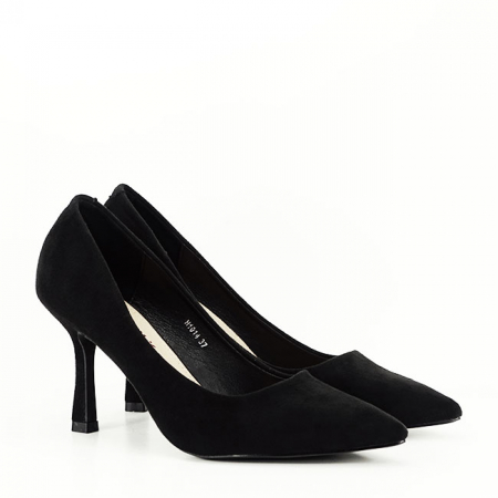 Pantofi negri eleganti H1014 01 [3]
