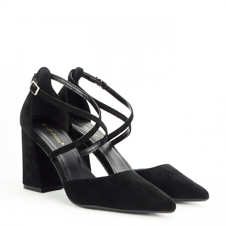 Pantofi negrii eleganti 8709 04 [5]