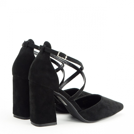 Pantofi negrii eleganti 8709 04 [4]