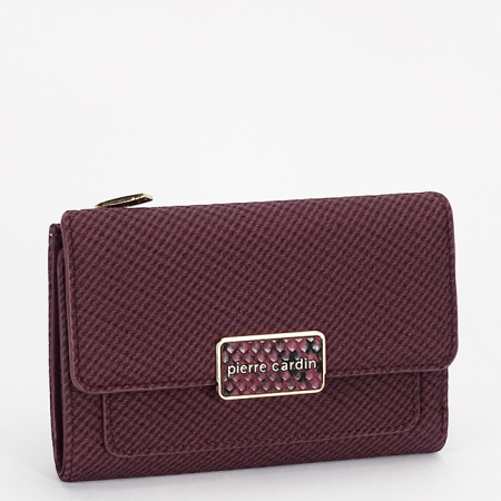 Pierre Cardin, Set de 2 piese portofel si portcart 6250+428BORDO M0 [3]