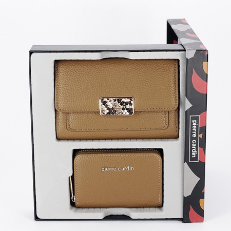 Pierre Cardin, Set de 2 piese portofel si portcart 6250+428MARRONE M0 [6]