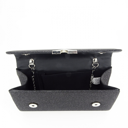 Plic negru cu sclipici BXQ-8811 01 [5]