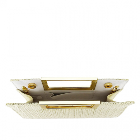Plic crem cu model impletit BYH-922 06 [5]