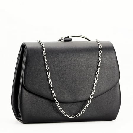 Femei - Plic negru cu maner BXQ-6011 06