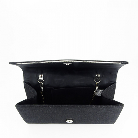 Plic negru cu sclipici BME-849 06 [7]
