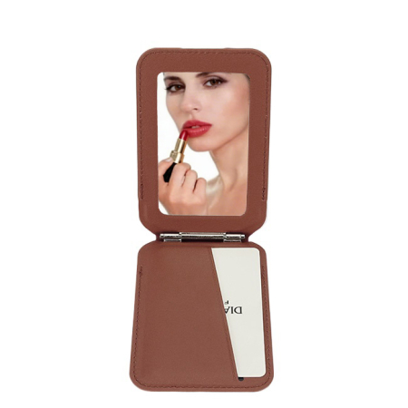 Port card maro cu blocare RFID, Suport ajustabil si Oglinda [3]