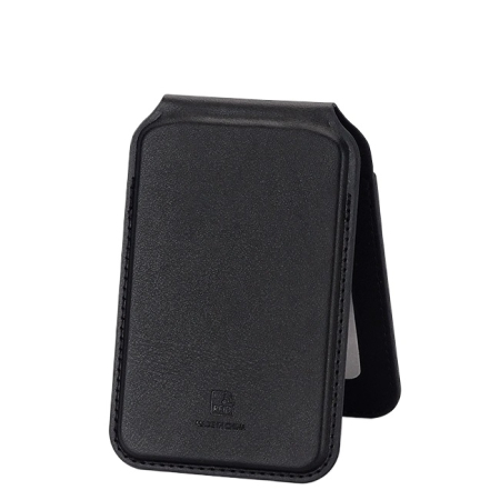 Port card negru cu blocare RFID, Suport ajustabil si Oglinda [2]