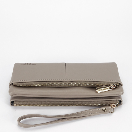 Portofel bej taupe David Jones Paris P159-1 05 [4]