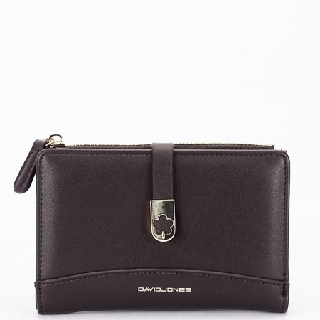 Accesorii - Portofel cafeniu David Jones Paris P140-003H 07