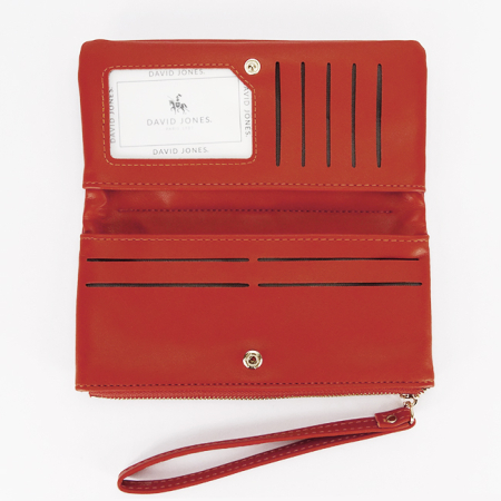 Portofel caramiziu David Jones Paris P159-1 05 [5]