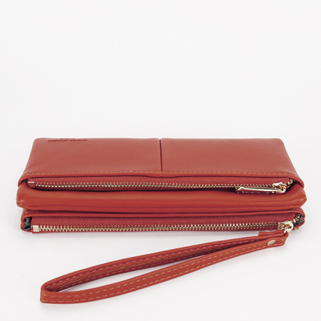 Portofel caramiziu David Jones Paris P159-1 05 [4]