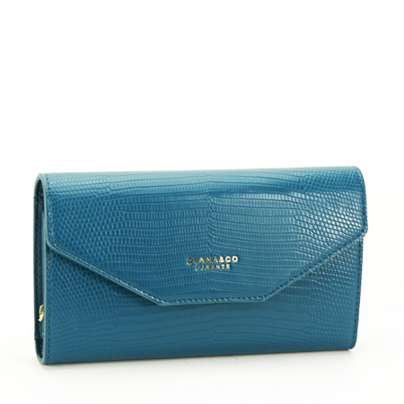 Portofele - Portofel de dama, Diana&CO, DFX3496-13 05 Albastru teal