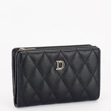 Noutati - Portofel de dama negru DIANA&CO DSF995-3 05